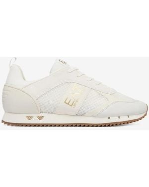 EA7 Chaussures Unisexe Creme - Blanc