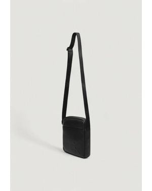 Calvin Klein Sac Pour Hommes Lv04D3248G-Ub1 Noir - Blanc