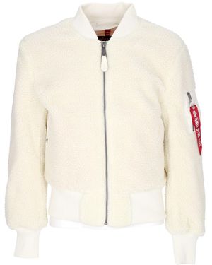 Alpha Industries Ma-1 Teddy Bear - Natural