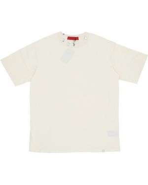 Acupuncture Acu Piercing Tee - White
