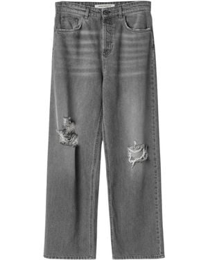 hinnominate Palace Jeans With Breaks Low Life - Gray