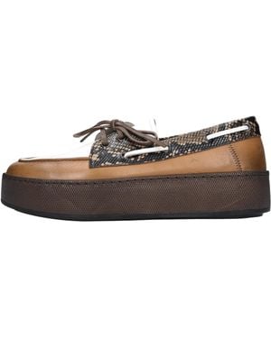 Hogan Niedrige Schuhe Braun