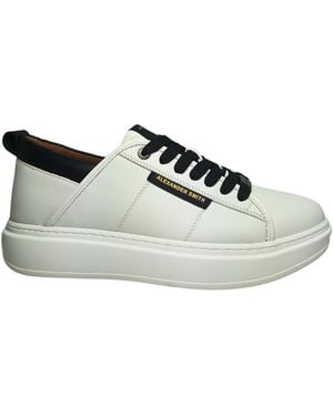 Alexander Smith Zapatos Para Hombres Sneakers Eco-Wembley - Blanco