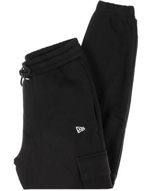 KTZ Fleece Tracksuit Pants Ne Outdoor Utility Cargo Jogger - Black