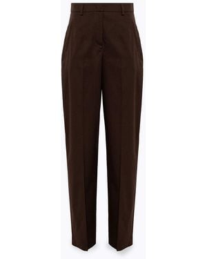 Blugirl Blumarine Pantalon En Tissu Ra6193-T544A - Marron