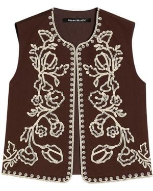 Pennyblack Chaleco Femenino Pbbapogee - Marrón