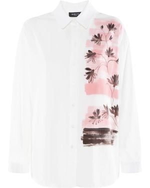 Nenette Shirt Flame_Cipline - White