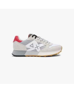 Sun 68 Sneakers Jaki 2.0 Bicolor - White