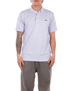 Lacoste T-Shirt Und Polo Celeste - Blau