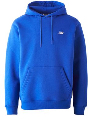 New Balance Sweatshirt Mt41511_Azzurro - Blue