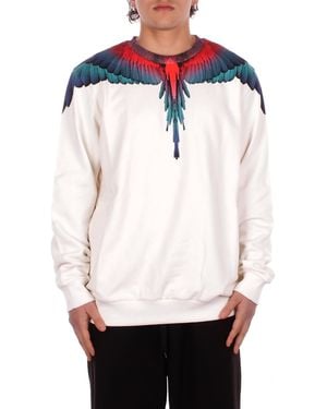 Marcelo Burlon Sweatshirt S6Cmmasw028 412 Sweatshirt Coconut - White