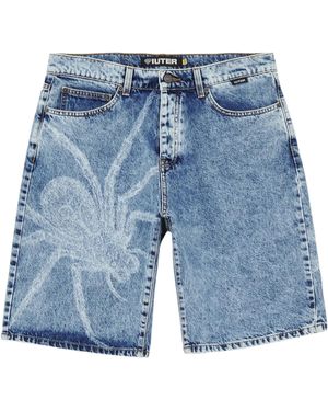 Iuter Shorts Fur Herren - Blau