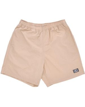 Obey Easy Eyes Nylon Short Shorts - Natural