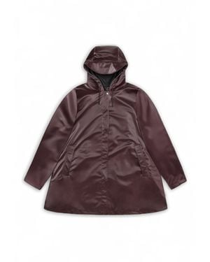 Rains Chaqueta De Mujer 18050 Depht - Marrón