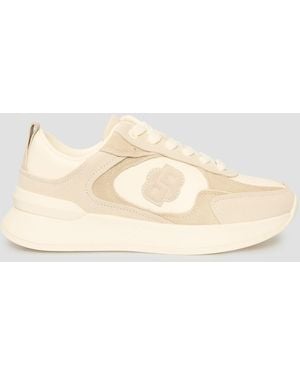 BOSS Sneakers B Icon_Runn_Sdnap 1 - Natural