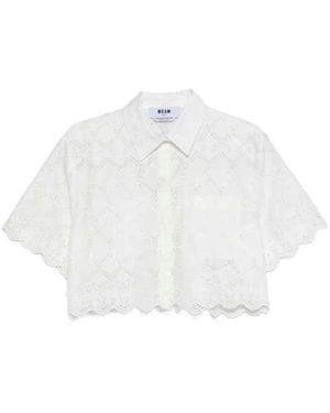 MSGM Shirts - White