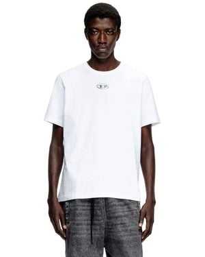DIESEL T-Shirt A17880 0Clbr T-Adjust-Od 100 - White