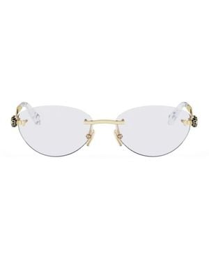 Bottega Veneta Eyeglasses 50072U-033 - Metallic