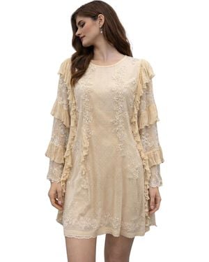 Aniye By Laying Dress With Rouge - Natural