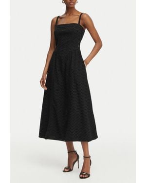 Guess Dress With Logo - Black