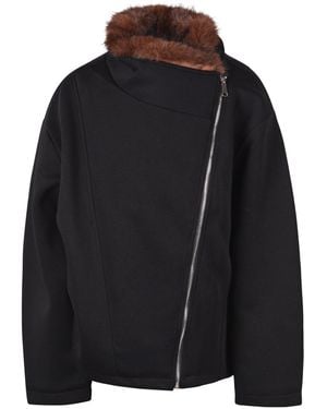 LA FEMME BLANCHE Chaqueta - Negro