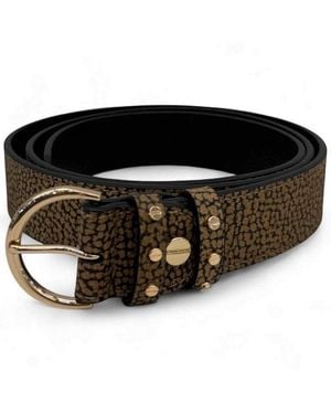 Borbonese Reversible Belt - Black
