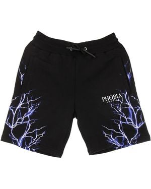 Phobia Lightning Shorts - Negro