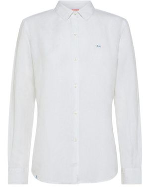 Sun 68 Regular Shirt S34225 - White