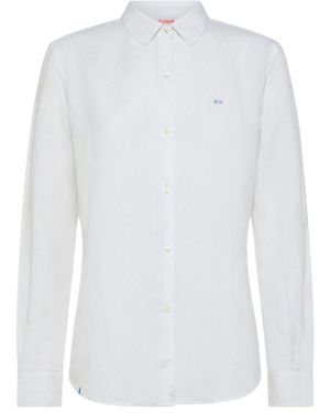 Sun 68 Regular Shirt S34225 - White