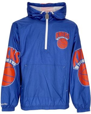 Mitchell &amp; Ness Removable Windbreaker Nba Team Og 2.0 Anorak Windbreaker Neykni - Blue