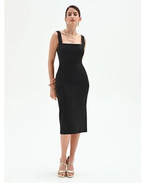 Rinascimento Tube Dress - Black