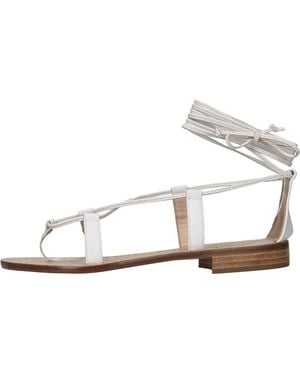 Paolo Ferrara Flat Shoes - White