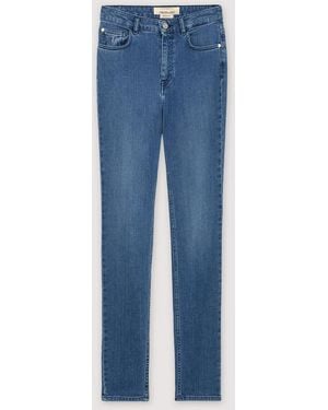Trussardi Vaqueros Flaco Mujer Azul