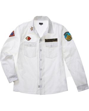 Blauer 006240 Shirt M/L 100 23Sblus01354 - White