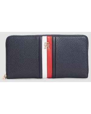 Tommy Hilfiger Zip Around Wallet - Blue
