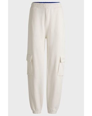 HUGO Naphira Pants_B_1 - White