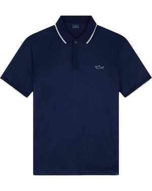 Paul & Shark Polo Mercerised - Blue