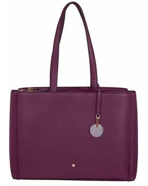 Samsonite Zak De Klok Rond Vrouw Winkelen Bordeaux - Paars