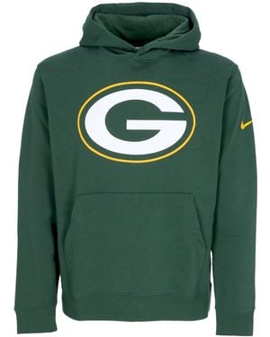 Fanatics Hombres Nfl Club Fleece Po Hoodie Grepac Original Team Colores - Verde
