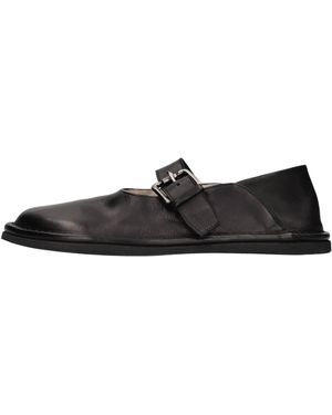 Pantanetti Flat Shoes - Black