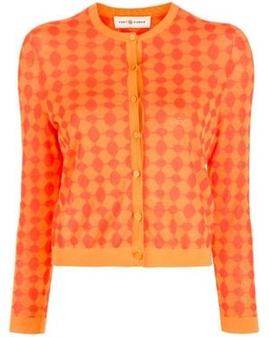 Tory Burch Camisetas Naranja