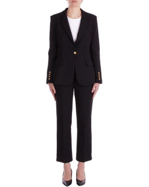 Elisabetta Franchi Vestidos Negro