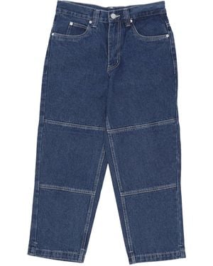 Santa Cruz Herenjeans Classic Label Panel Jeans Klassiek Blauw/Wit