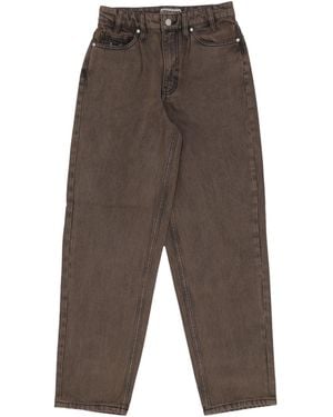 Huf Jeans Cromer Lave Le Cafe De Pantalon - Gris