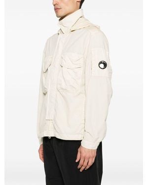 C.P. Company Frozen Dew Jacket - White
