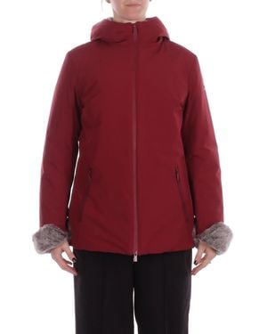Suns Jacket Gbs63023D Cherry Jacket- Alya Fur Cherry - Red