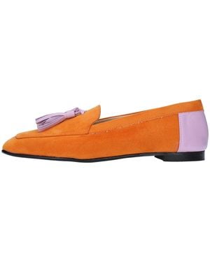 Giulia Neri Oranje Lage Schoenen