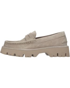 Pedro Garcia Flat Shoes - Gray