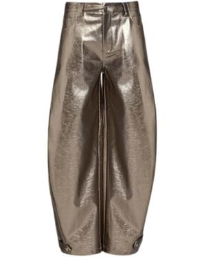 WEILI ZHENG Pants - Brown