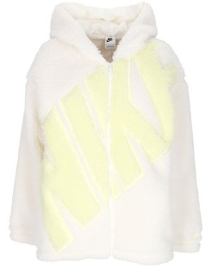Nike Faux Fur & Shearling Jackets - Yellow
